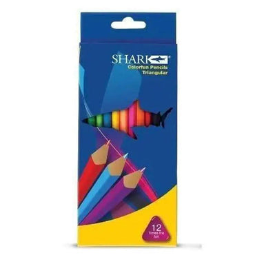 SHARK 12 Color Pencil (CP-12) The Stationers